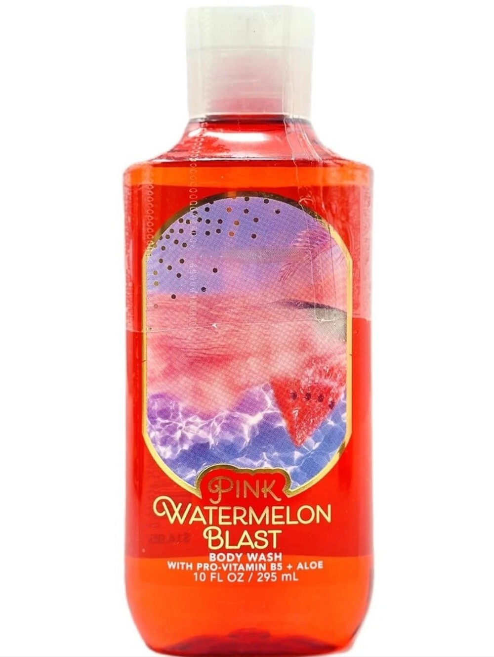 Bath & Body Works PINK Watermelon Blast Body Wash 10oz NEW RARE